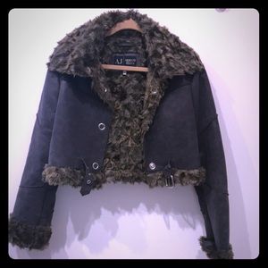 Armani Jeans Cropped Jacket XS